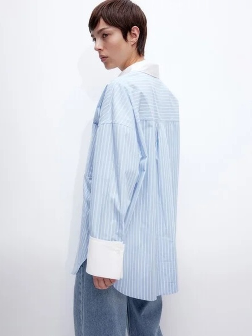 Divided French cuff Button-Down set